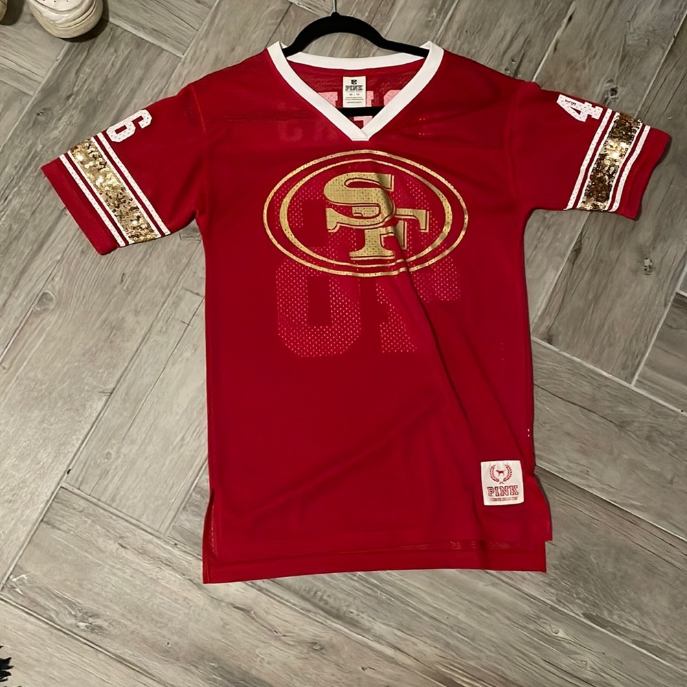 Victoria secret 49ers jersey